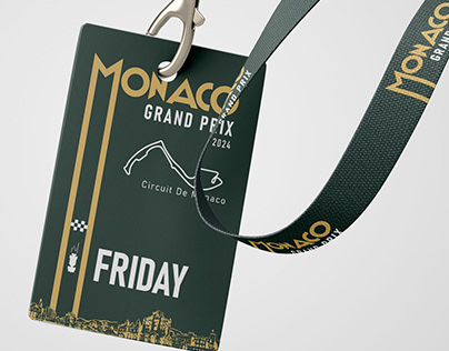 Monaco GP — Monaco Grand Prix lanyard.